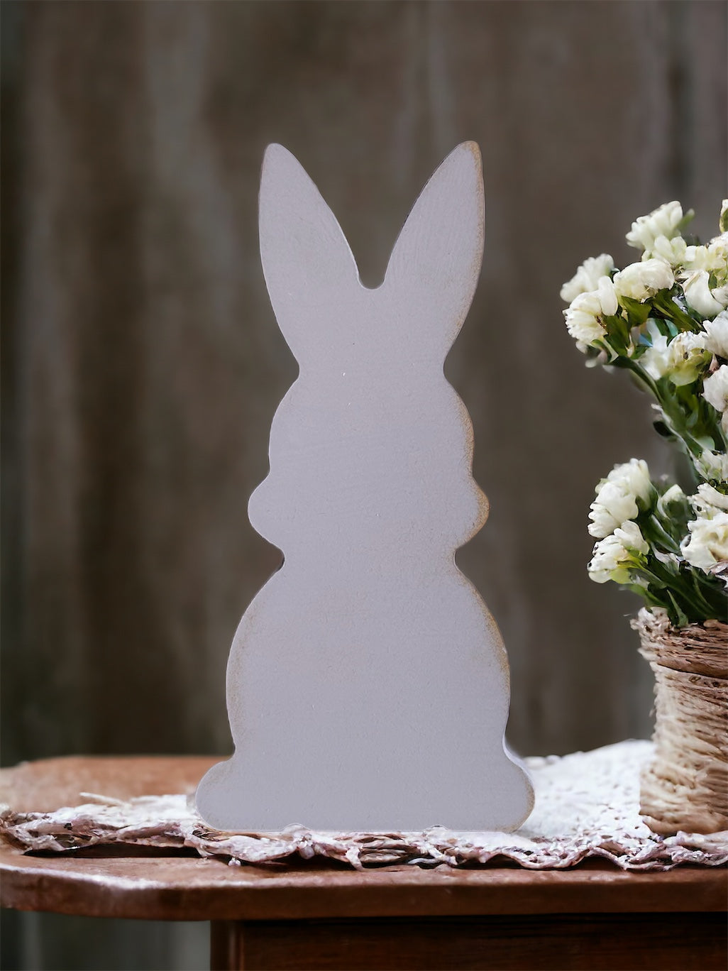 Wood Easter bunny