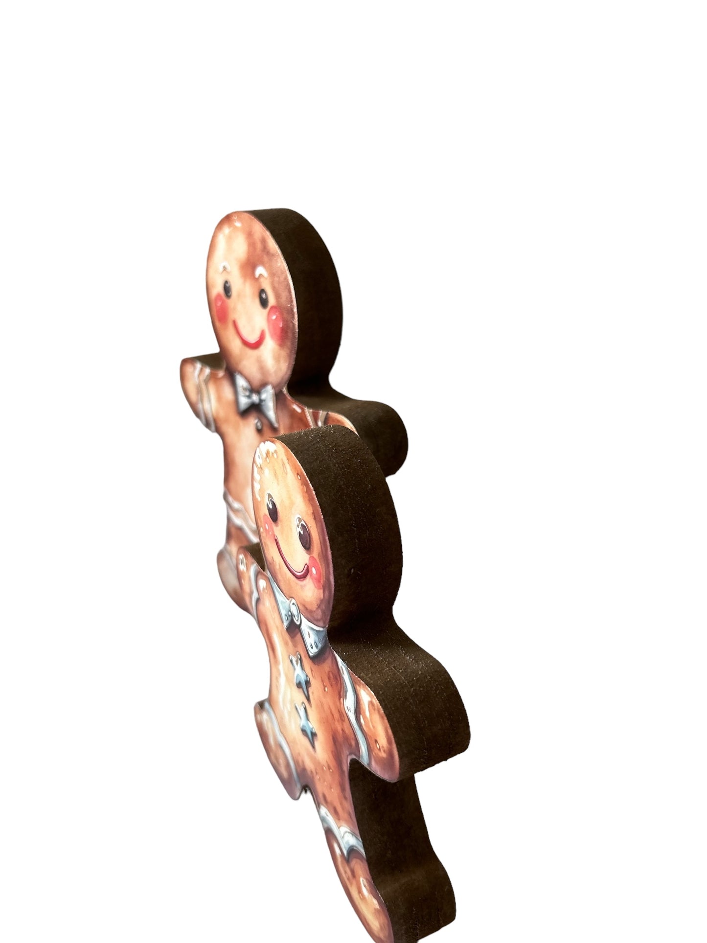Wood Gingerbread Men - Christmas Decor