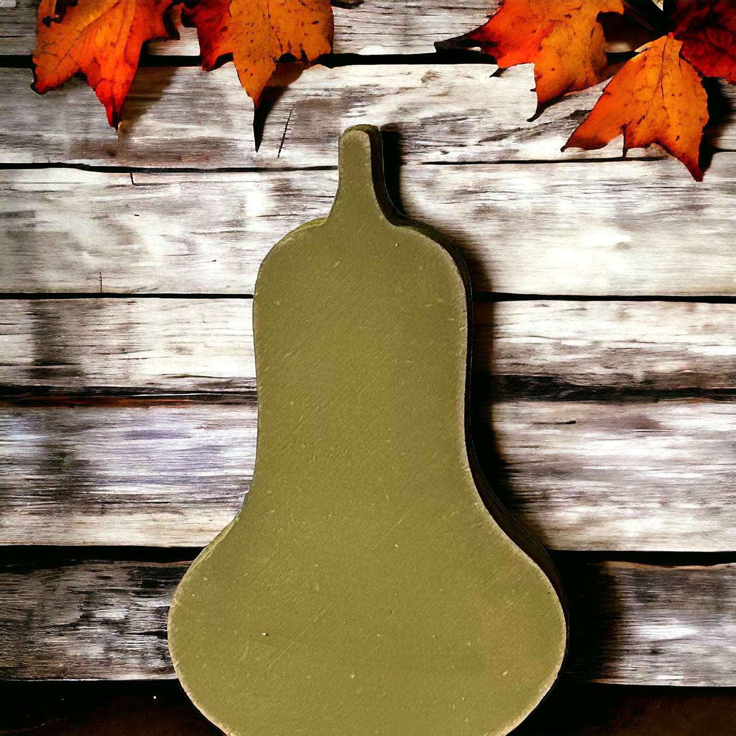 Primitive/Rustic Fall Wood Gourd