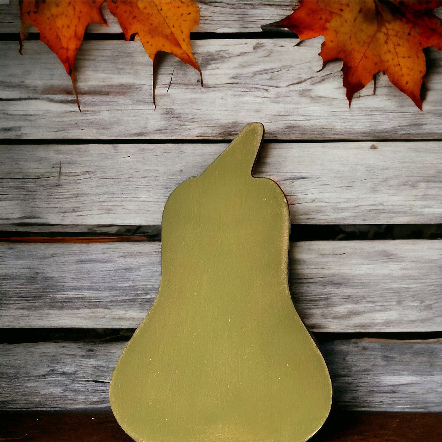 Primitive/Rustic Fall Wood Gourd