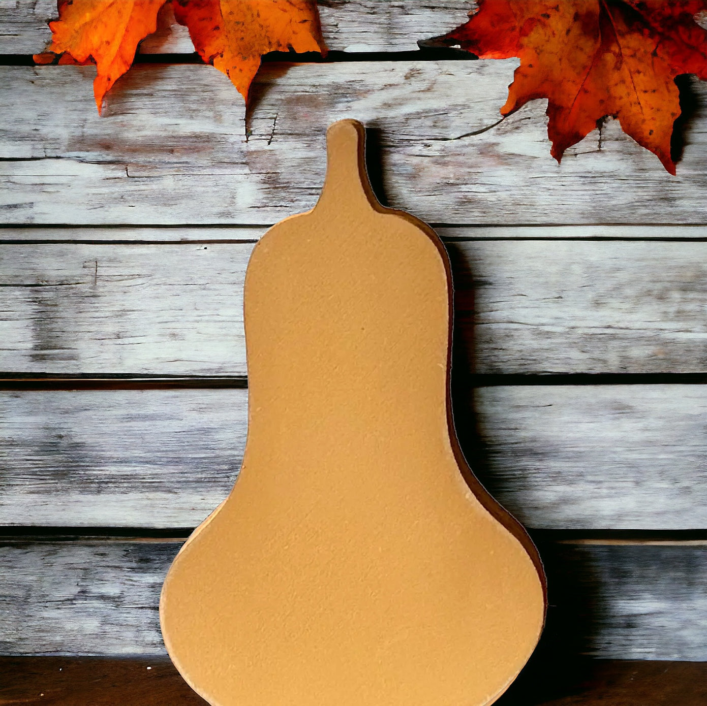 Primitive/Rustic Fall Wood Gourd