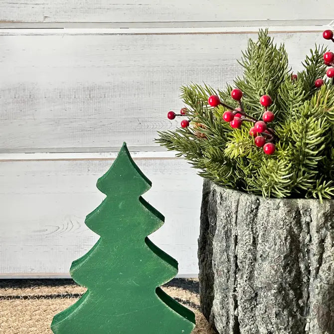 Primitive/Rustic Wood Christmas/Winter Tree -Bouncy