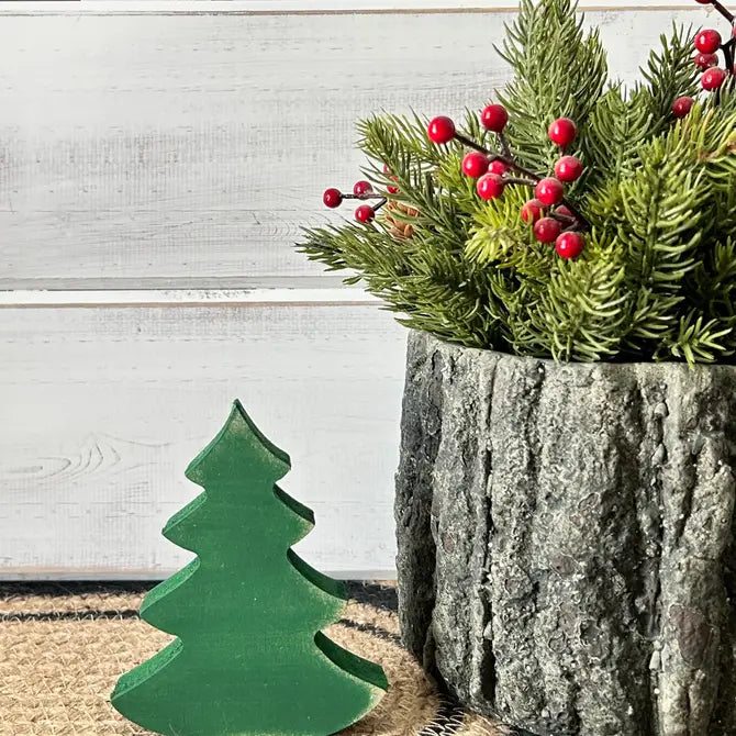 Primitive/Rustic Wood Christmas/Winter Tree -Bouncy