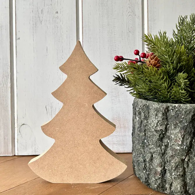 Primitive/Rustic Wood Christmas/Winter Tree -Bouncy