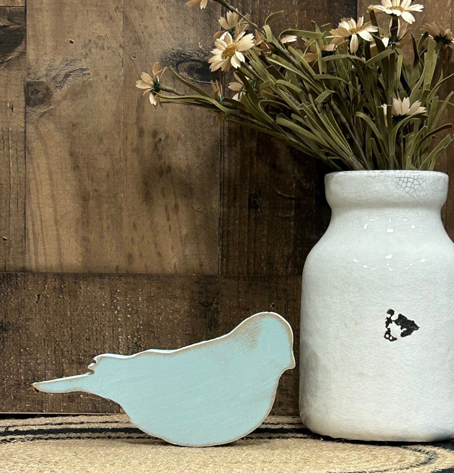 Primitive Wood Bird - Dove