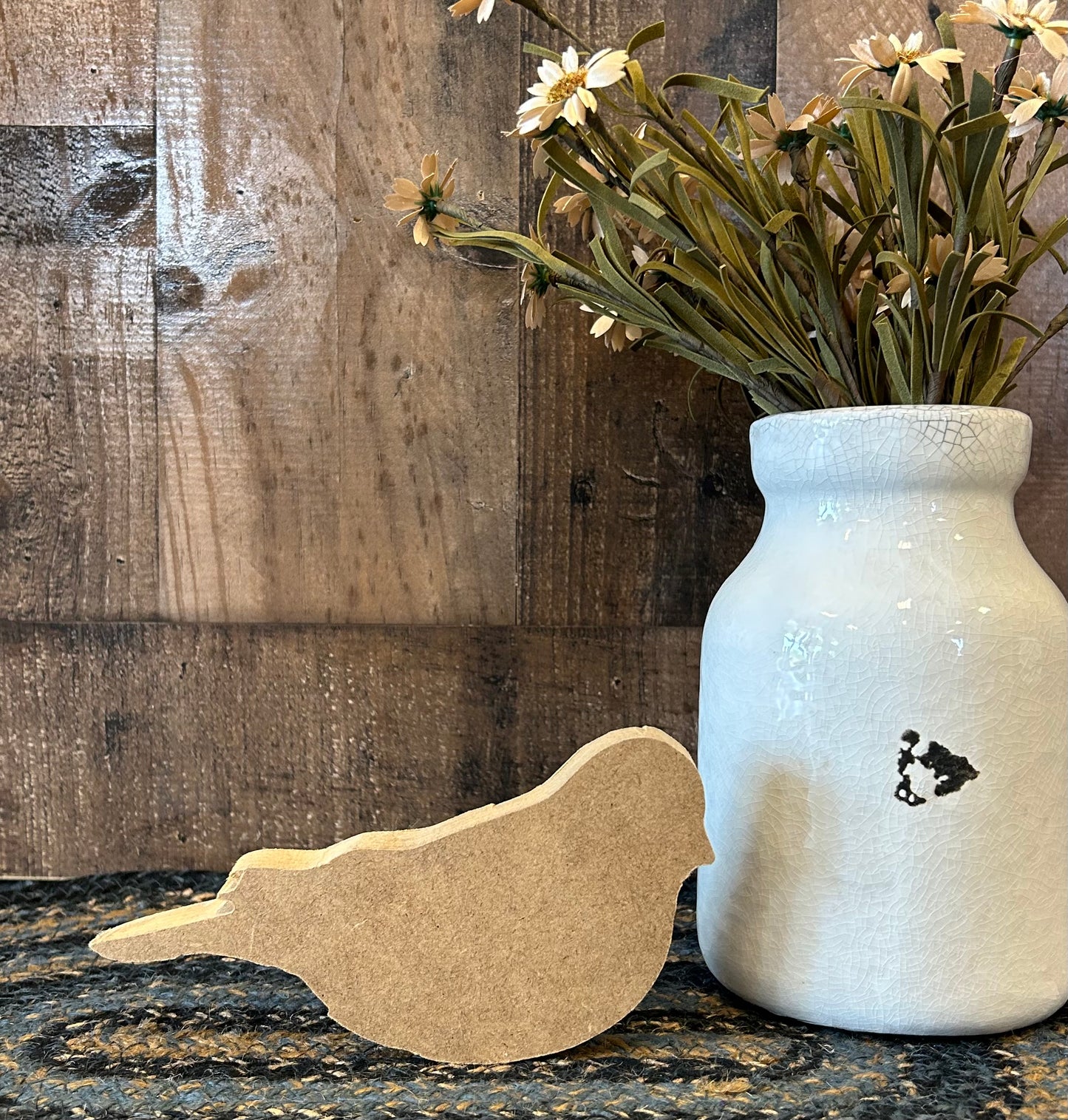 Primitive Wood Bird - Dove
