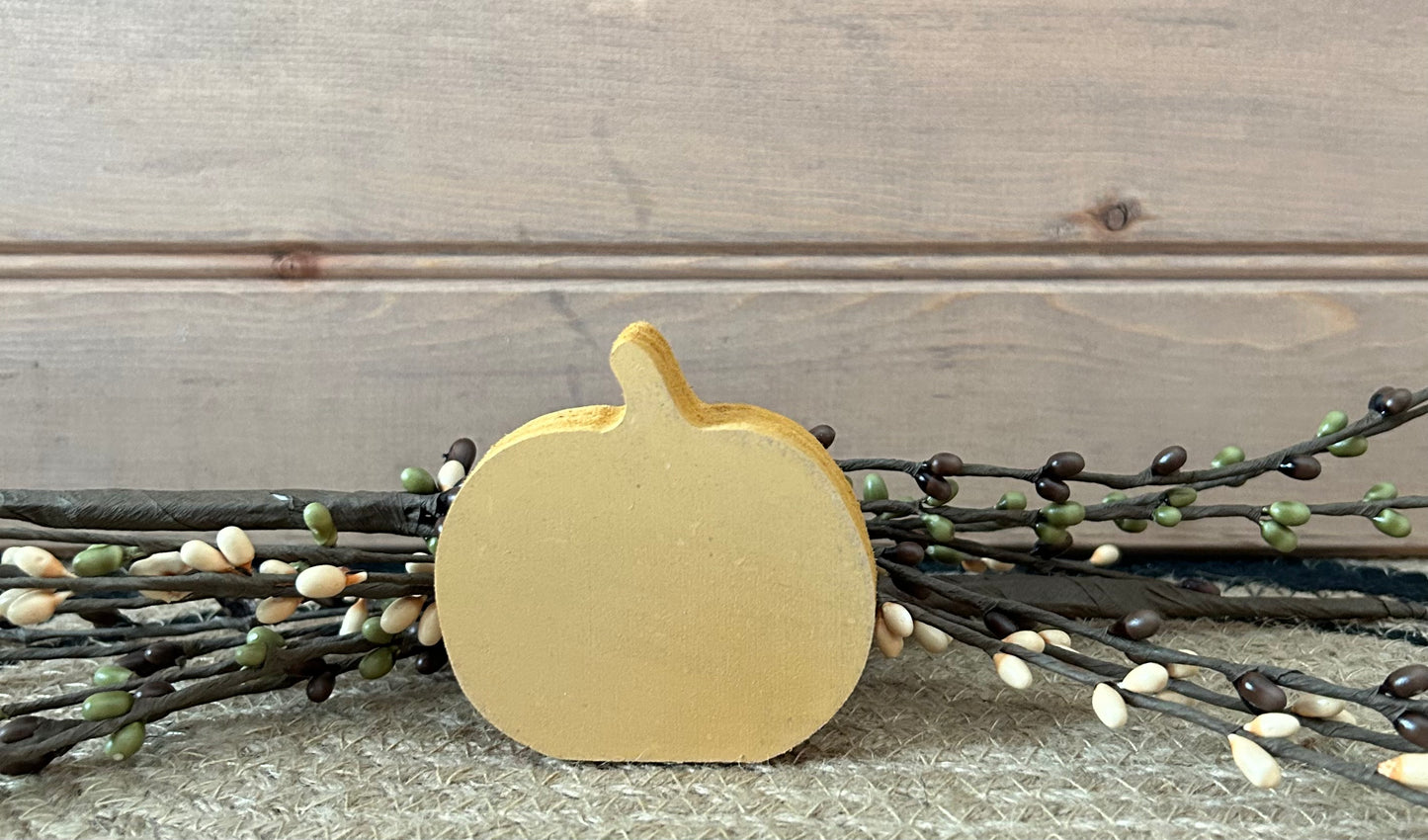 Primitive/Rustic Wood Pumpkins Bowl Fillers