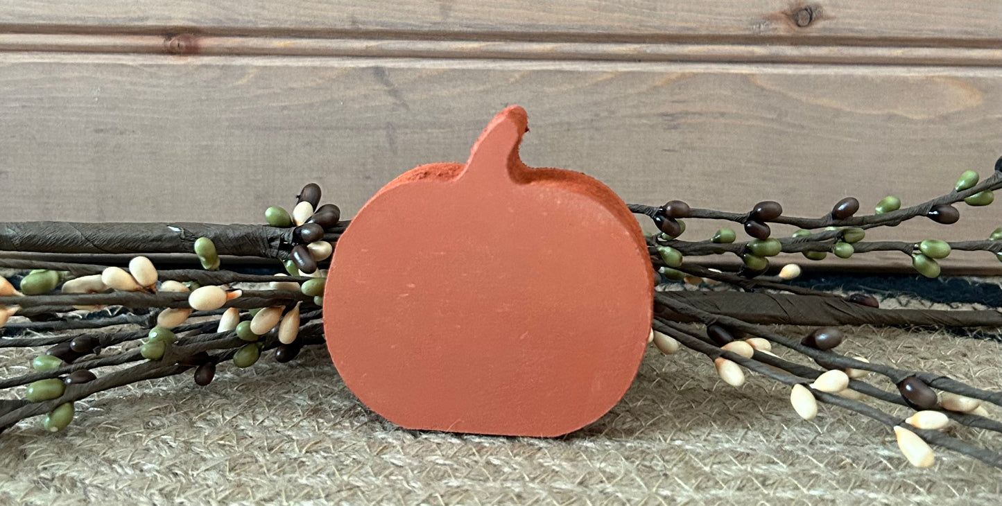Primitive/Rustic Wood Pumpkins Bowl Fillers