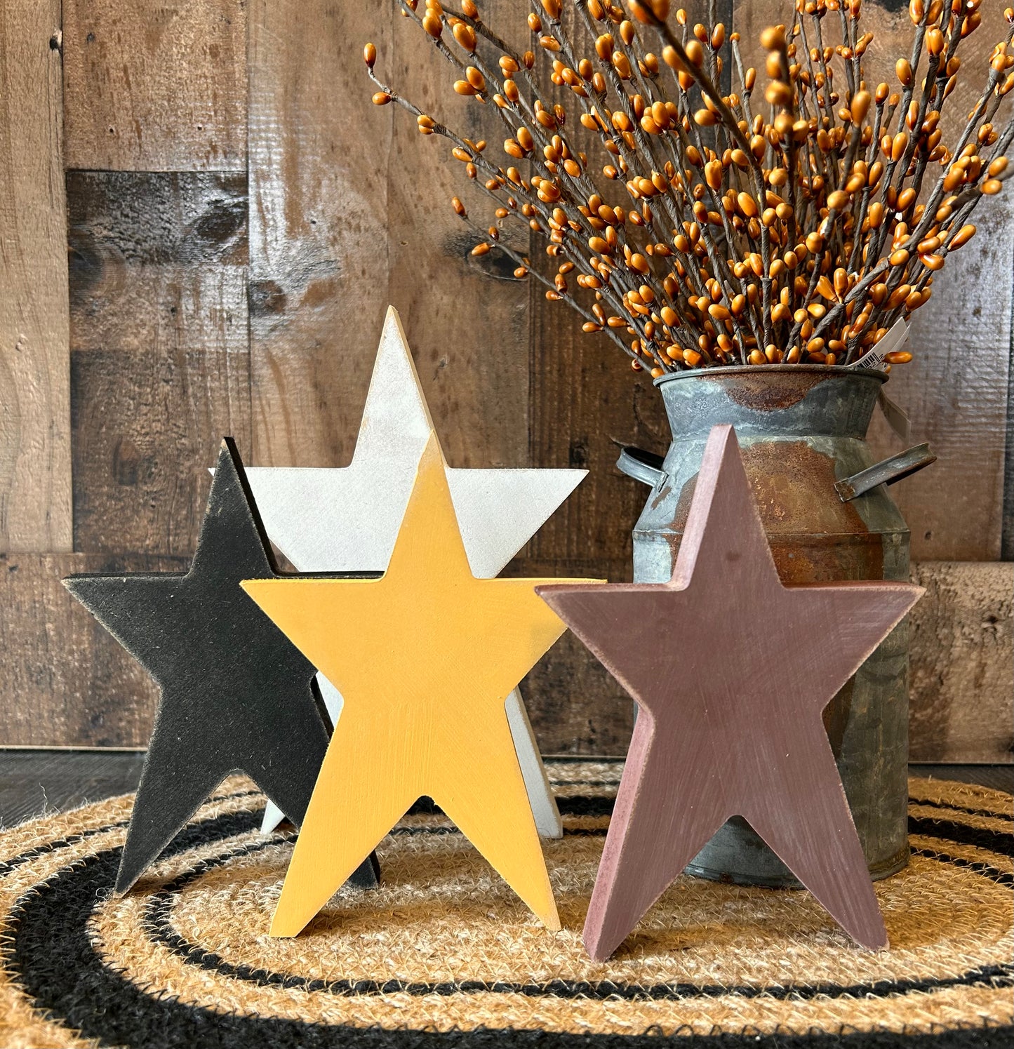 wood prim stars
