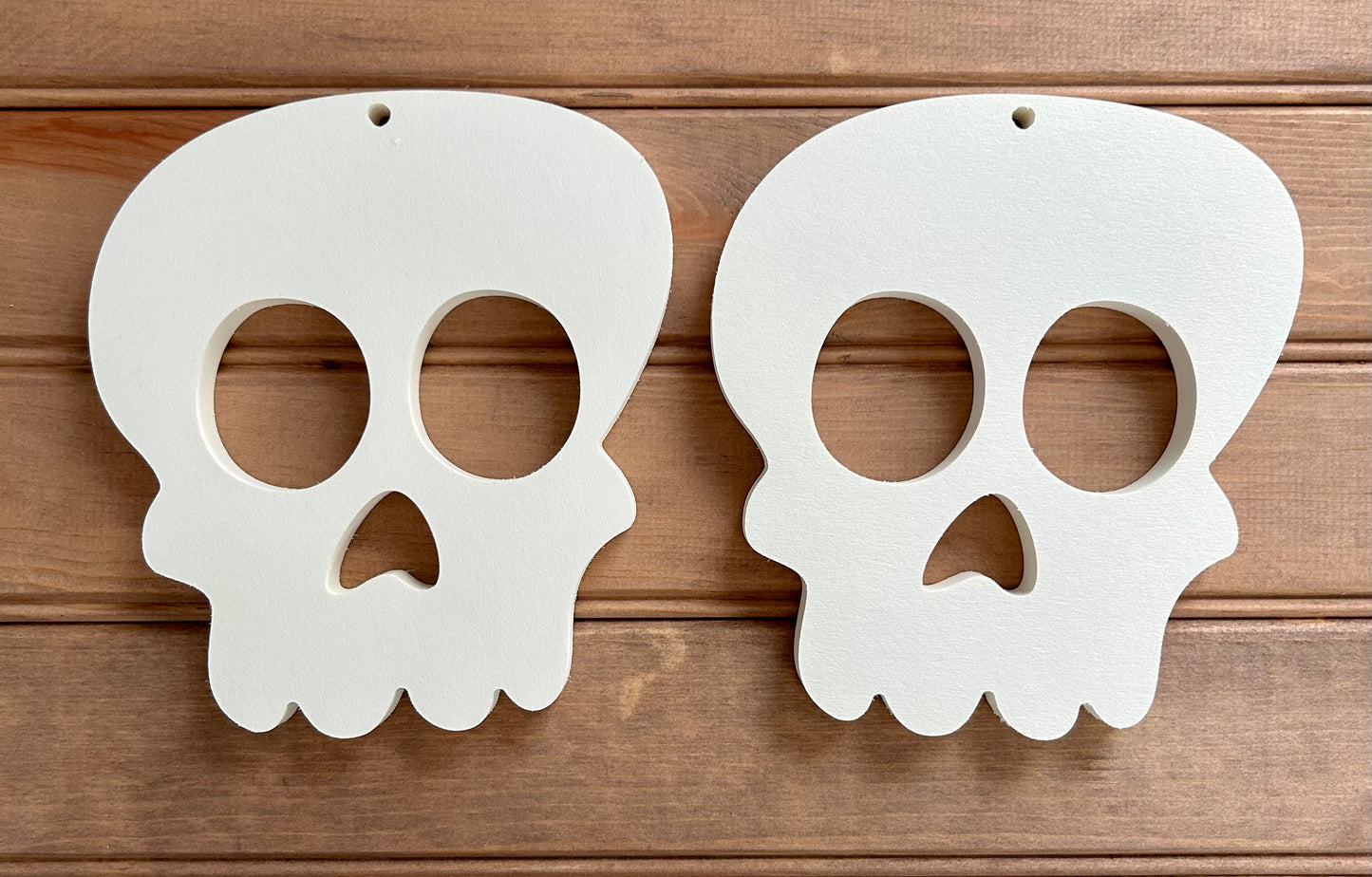 Indoor/Outdoor PVC Skeleton Head - Porch/Yard Décor