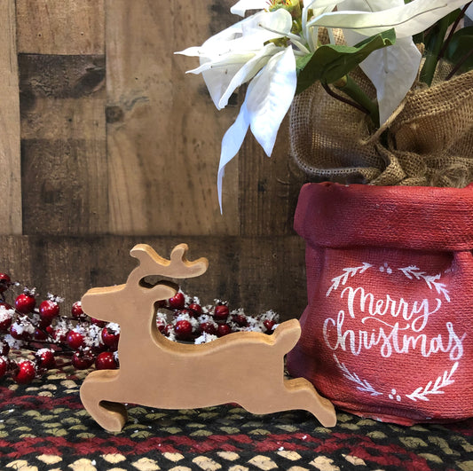 wood reindeer