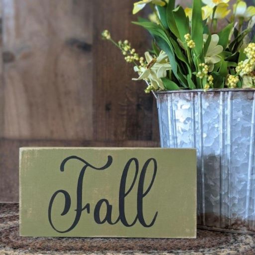 Primitive/Rustic Fall Shelf Sitter