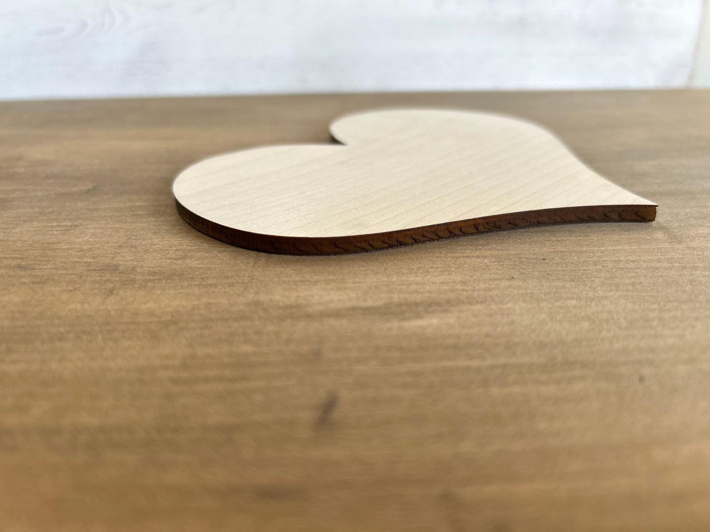 DIY Thin Blanks - Wood Heart - Pack of 4