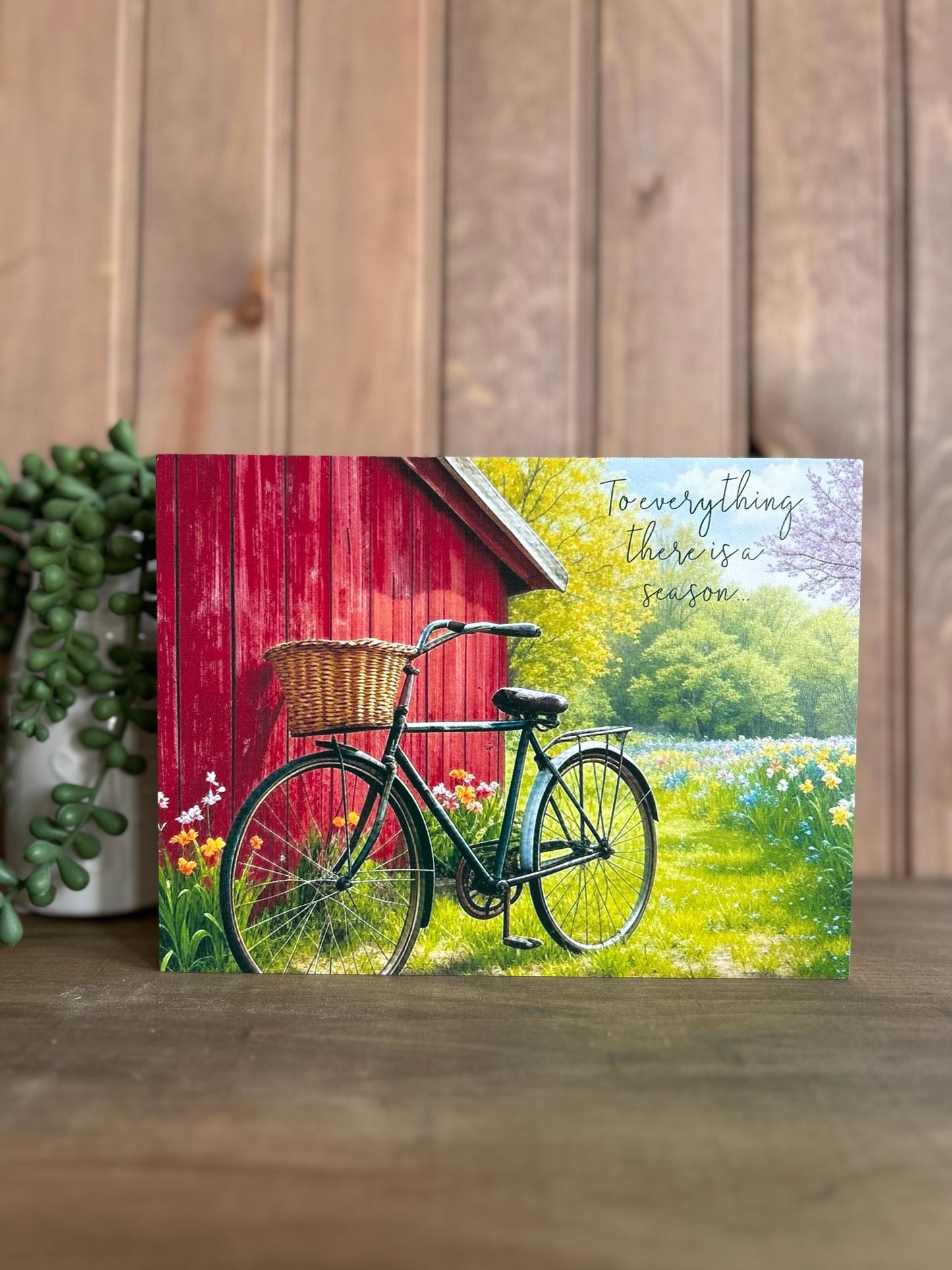 To Everything There is a Season-Rustic Wood Faith Decor Sign