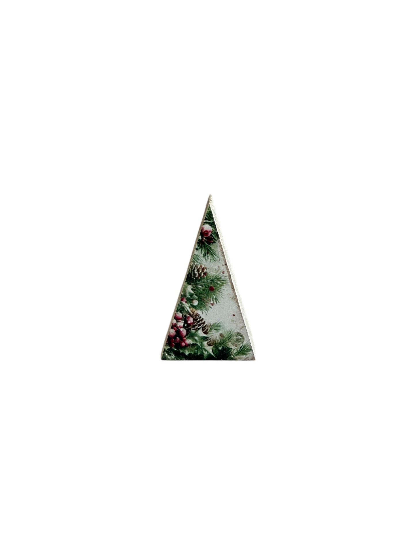 Farmhouse Wood Christmas Trees-Flannel Christmas 2025 Decor