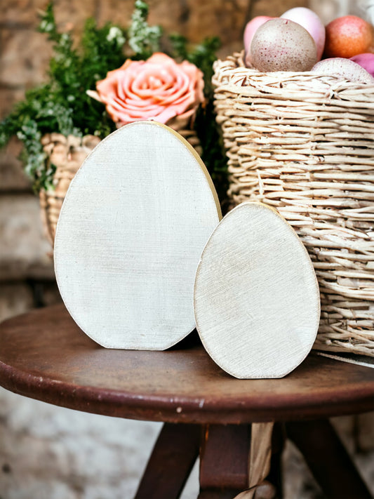 Wood eggs