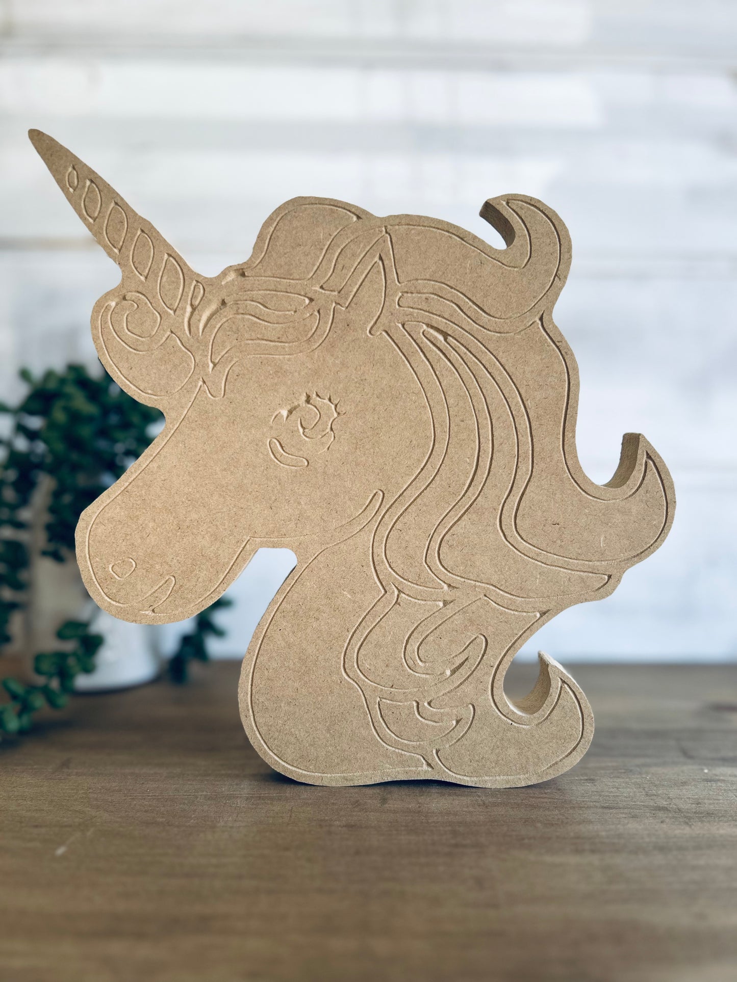 DIY Wood Unicorn