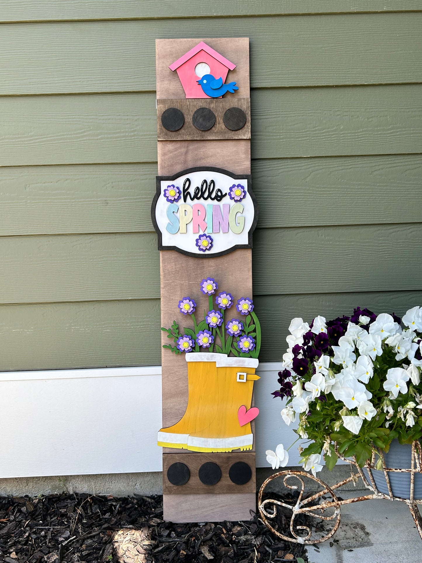 Interchangeable Porch Sign