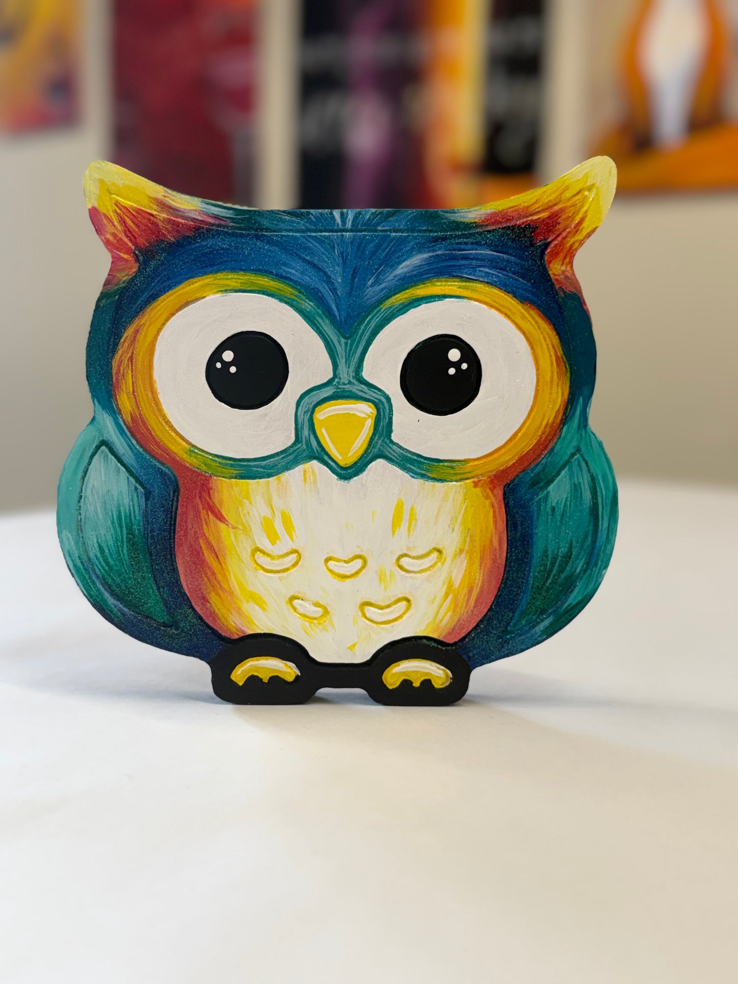 DIY Wood Owl