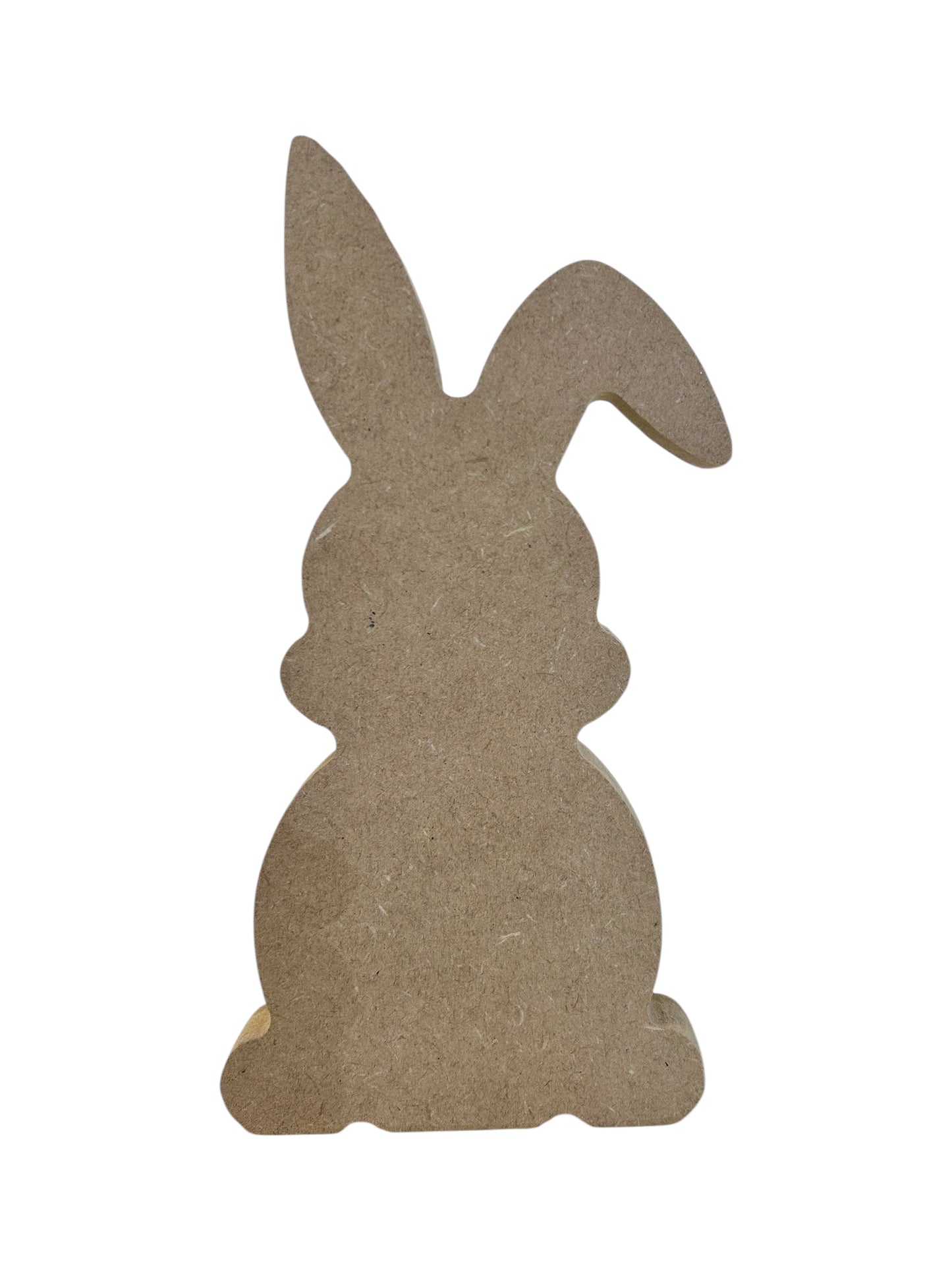 Primitive Rustic Wood Bunny Shelf Sitter - Style Three