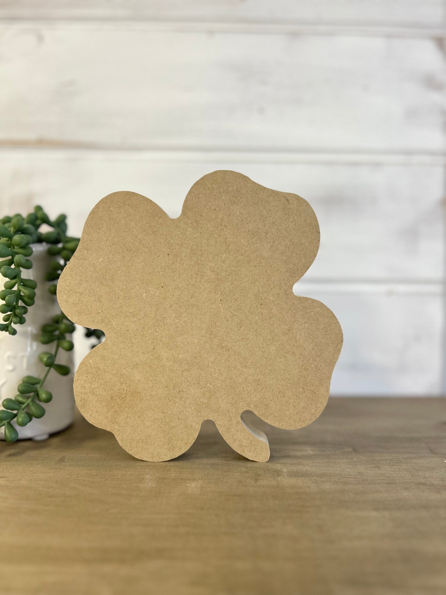 DIY Wood Clover