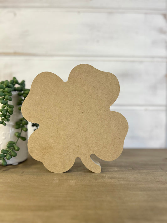 DIY Wood Clover