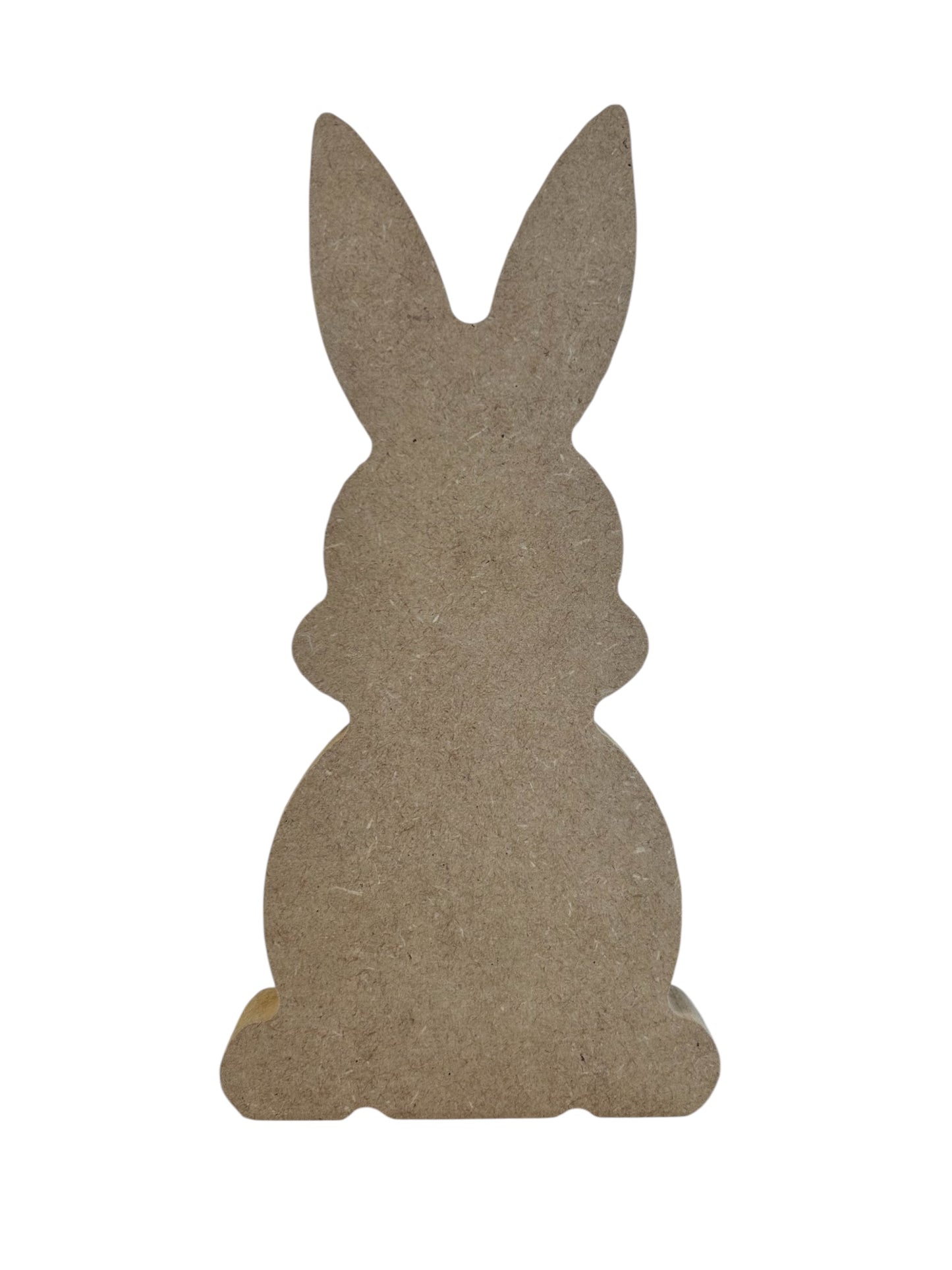 Primitive Rustic Wood Bunny Shelf Sitter - Style Four