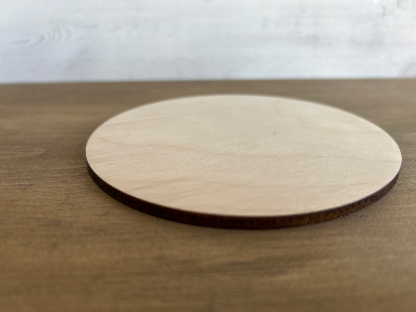 DIY Thin Blanks - Wood Circle - Pack of 4
