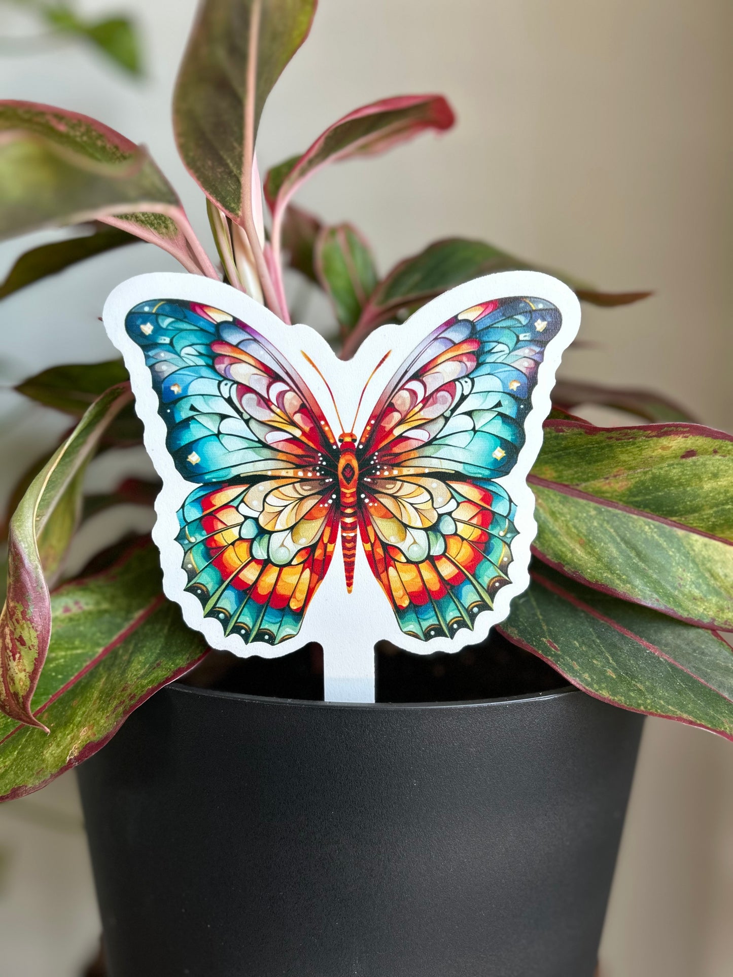 Indoor/Outdoor Plant Stake Decorations - Butterfly