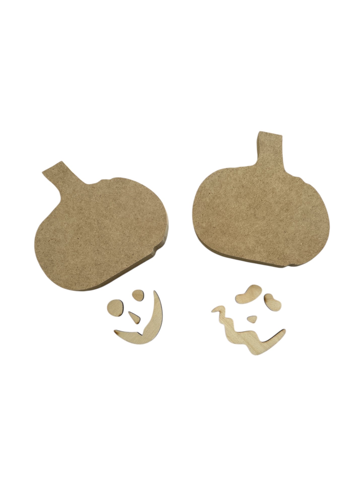 DIY Wood Pumpkin Faces - Halloween Decor-Paint Party - Crafting