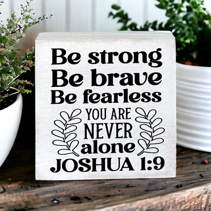 Bible Verse Trio Mini Signs (Group 1) - Set of 3