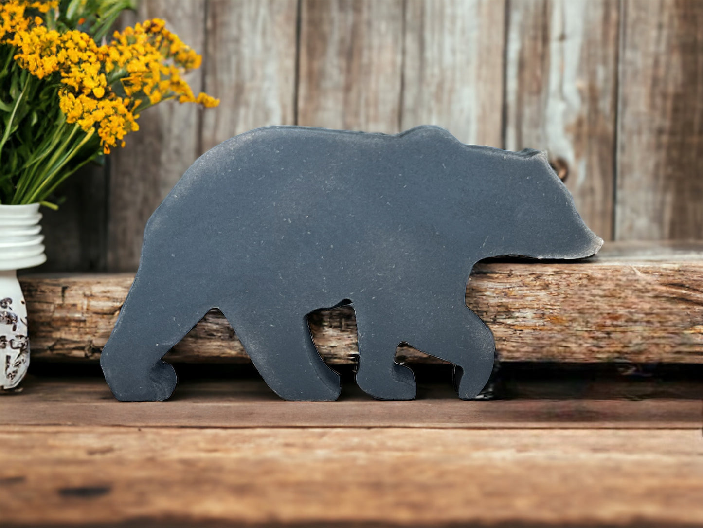 Primitive/Rustic Wood Bears- Papa Bear-Mama Bear-Baby Bear