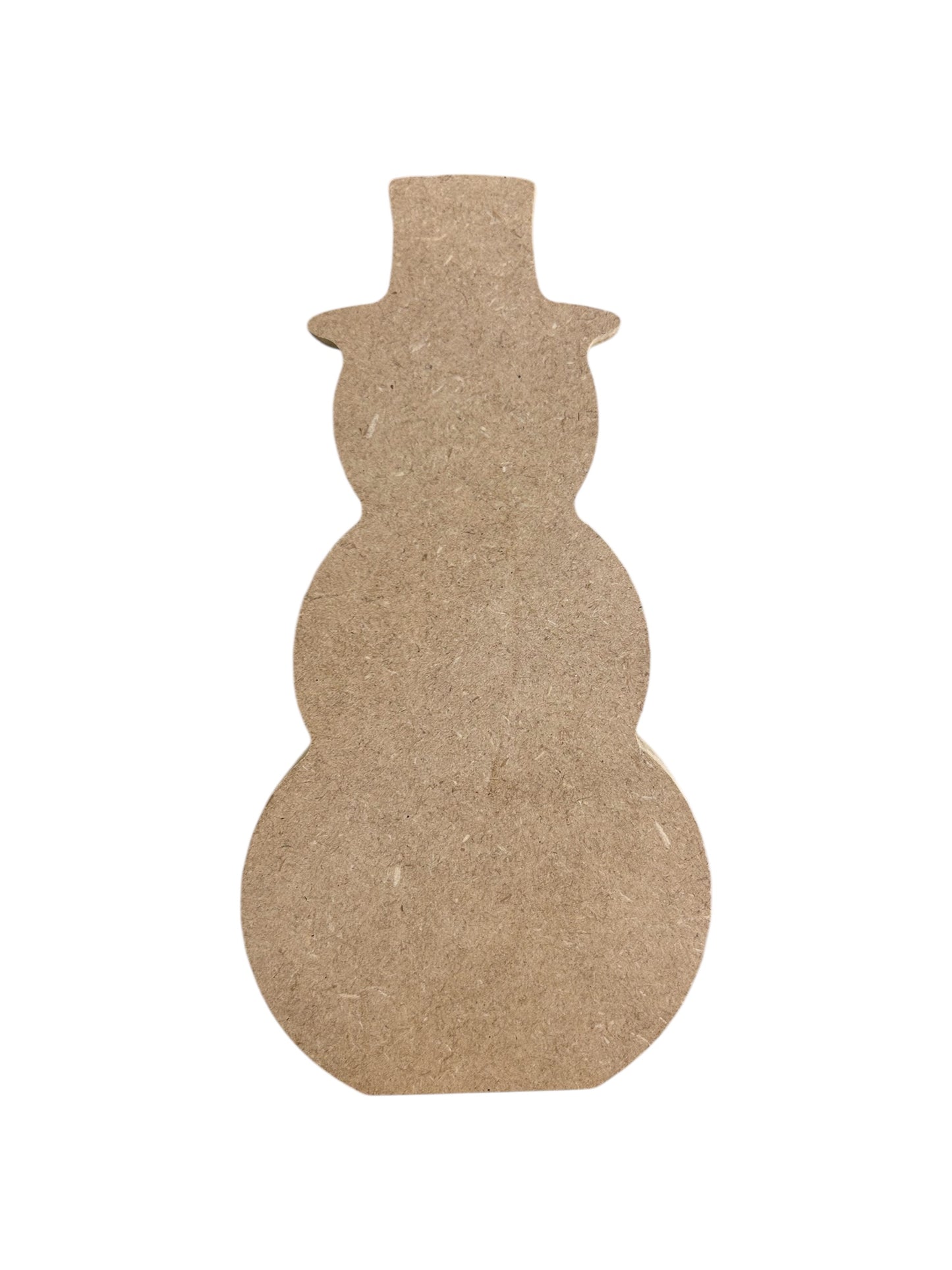 DIY Wood Snowman