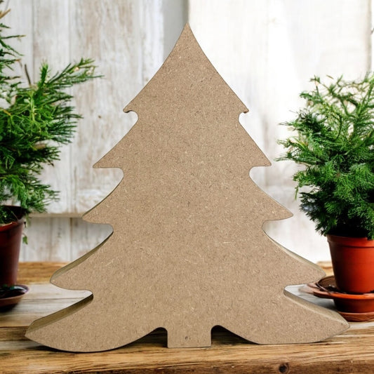 DIY Wood Fluffy Tree