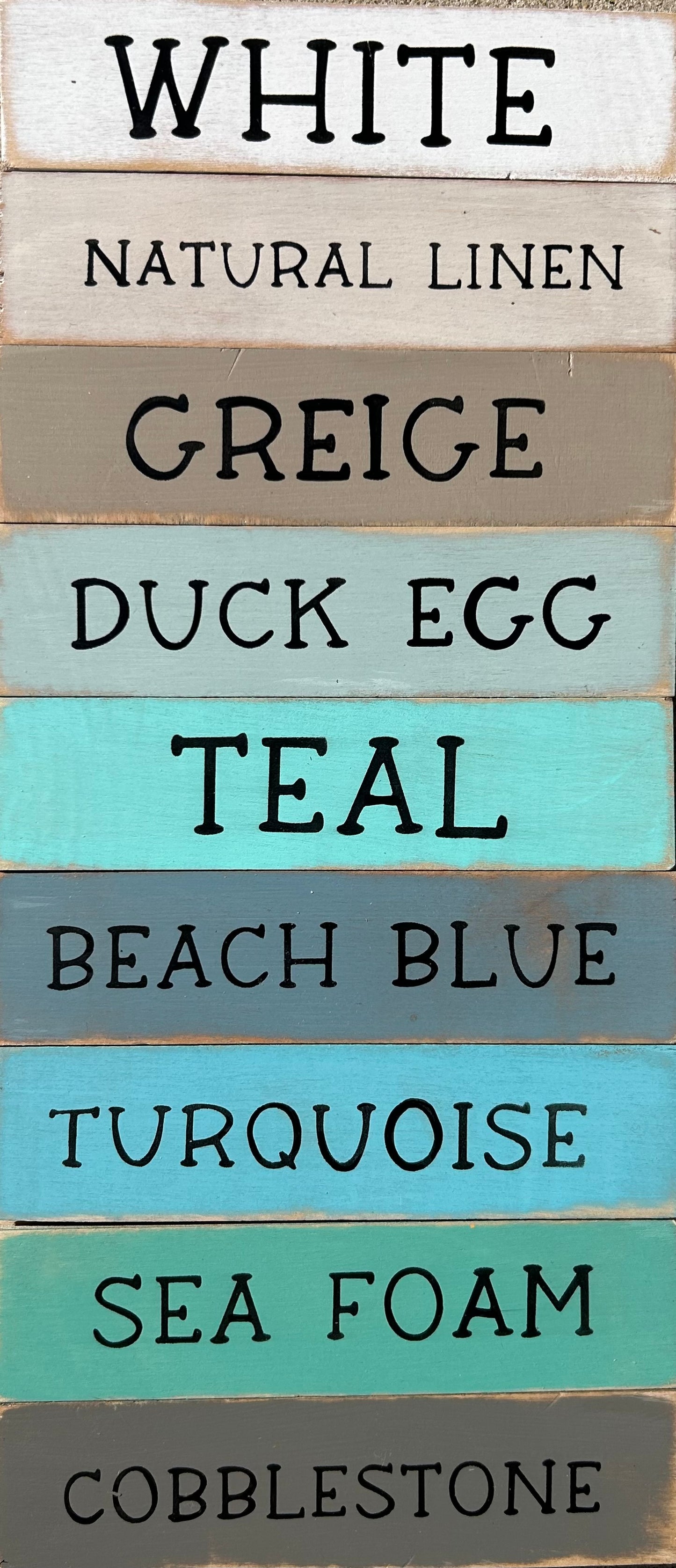 At the Beach We Don't Hide Crazy - Funny Rustic Wood Sign