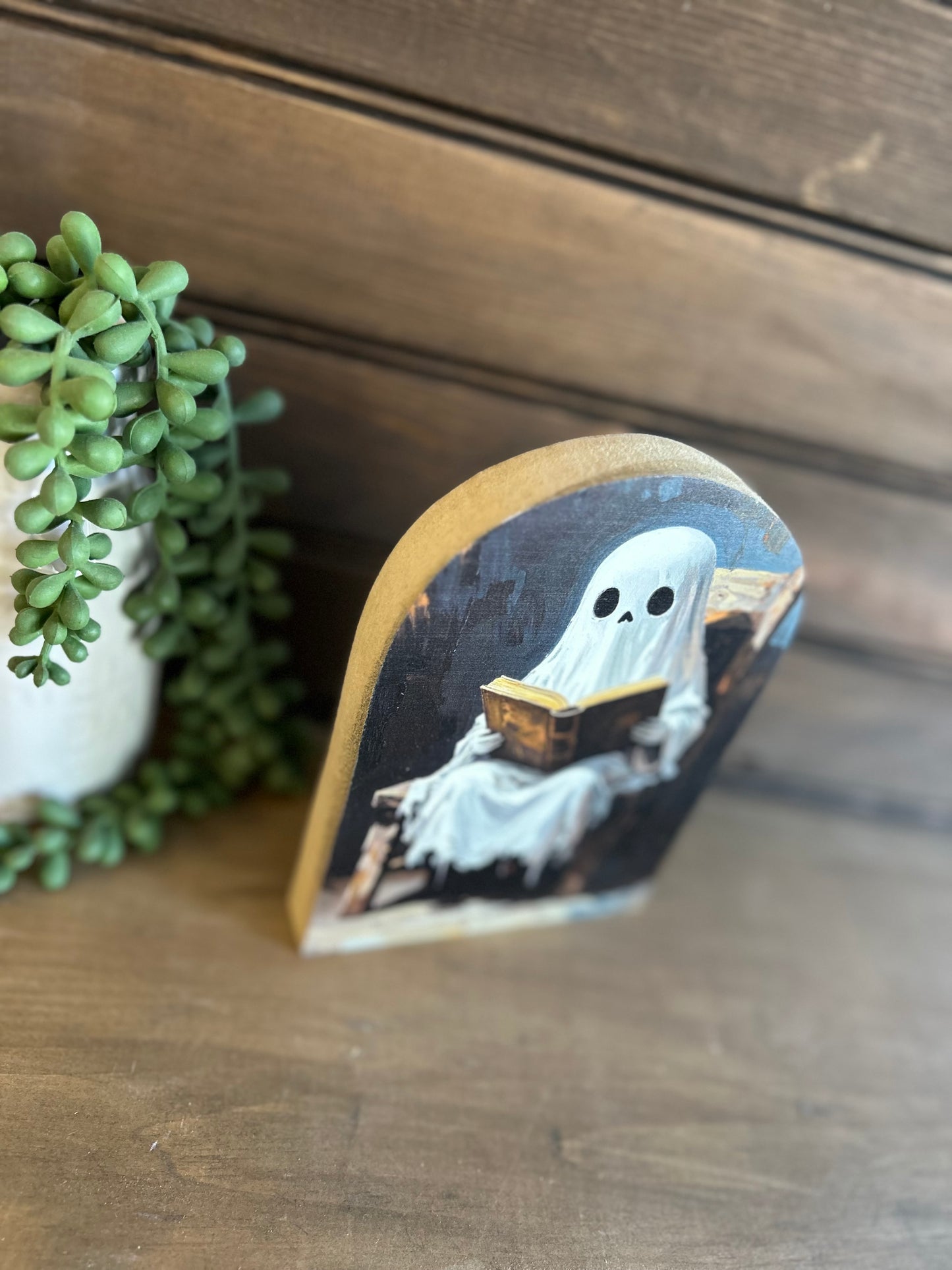 Ghost Story Time Wood Arch - Halloween/Fall 2026 Decor
