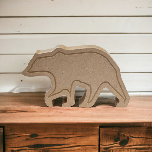 DIY Wood Bear