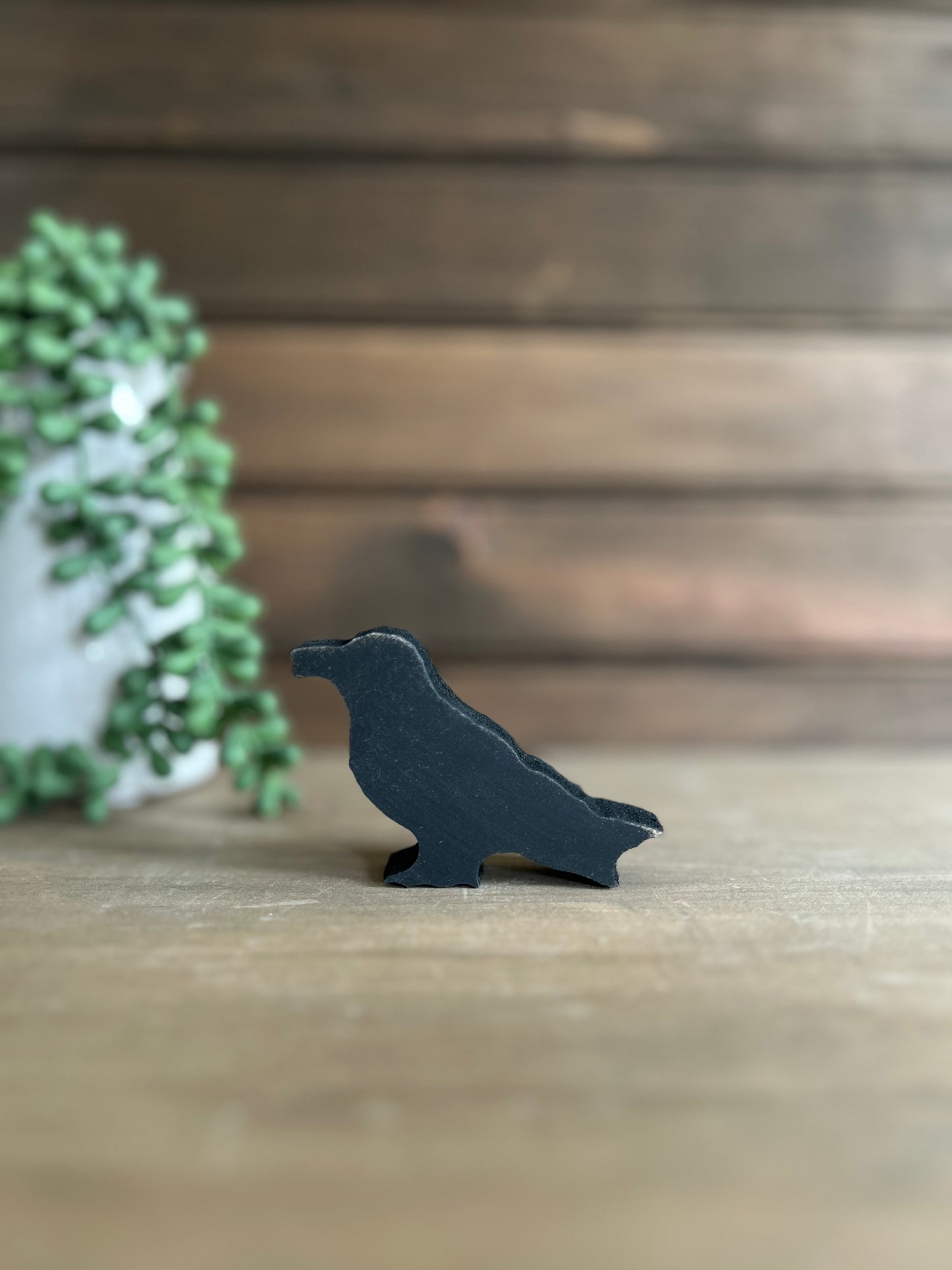 Primitive/Rustic Wood MINI Crow Bowl Fillers- Set of 3