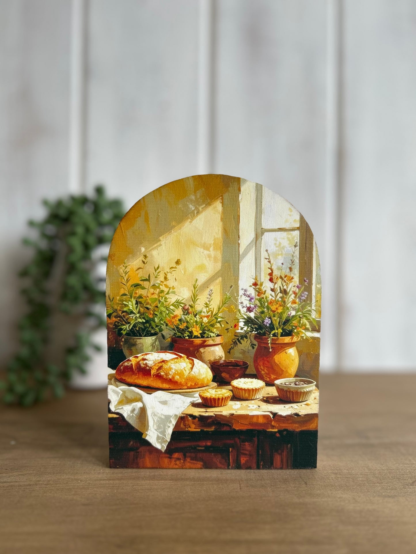 Spring Baking Wood Arch- Spring 2026 Decor