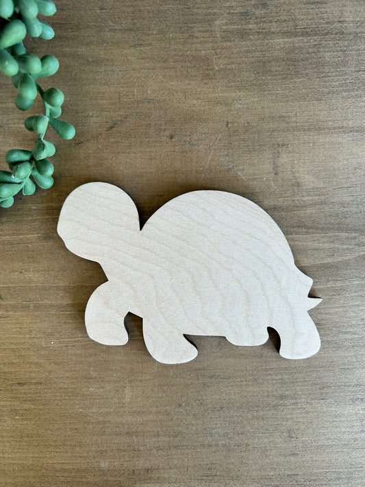 DIY Thin Blanks - Wood Box Turtle - Pack of 4