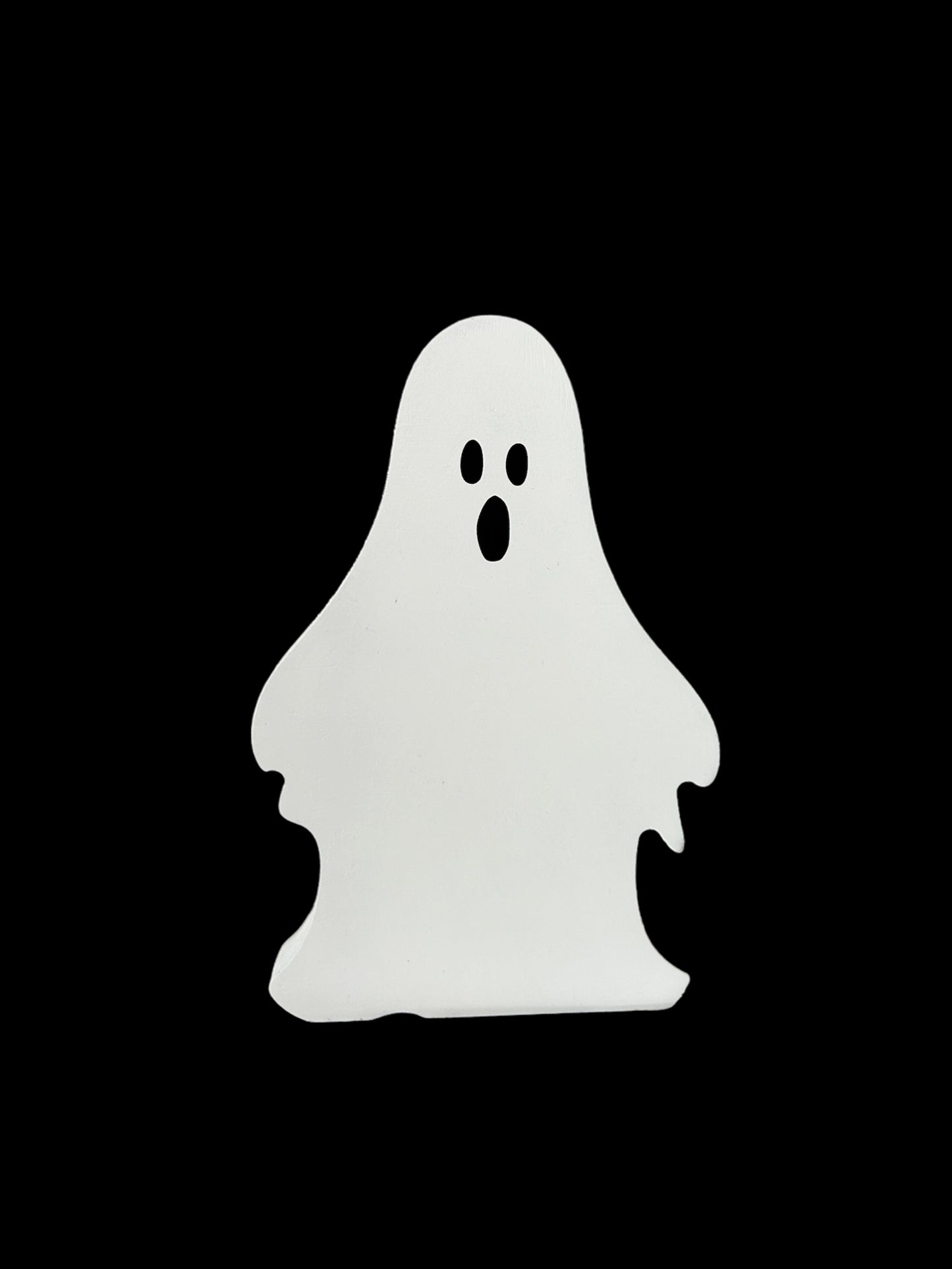 Halloween Wood Ghost Family