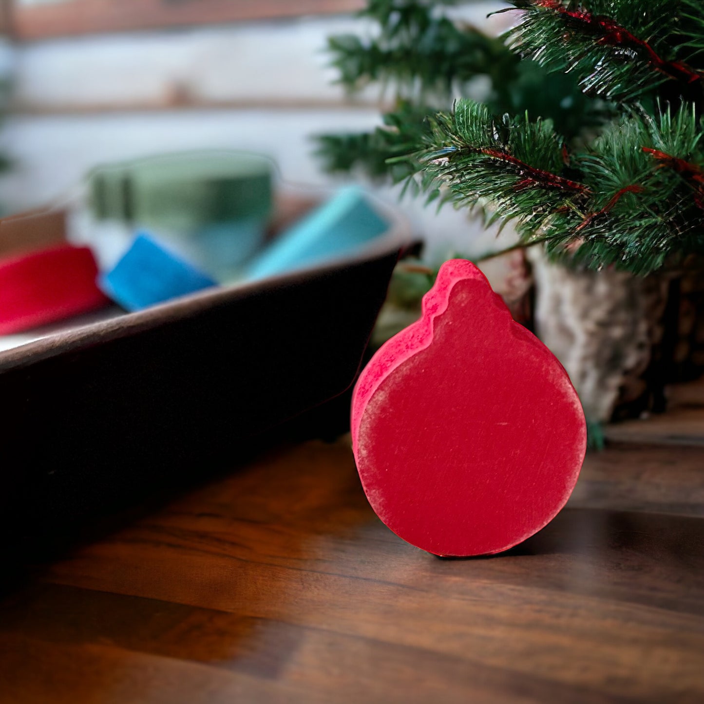 Primitive/Rustic Wood MINI Ornament Holiday Bowl Fillers