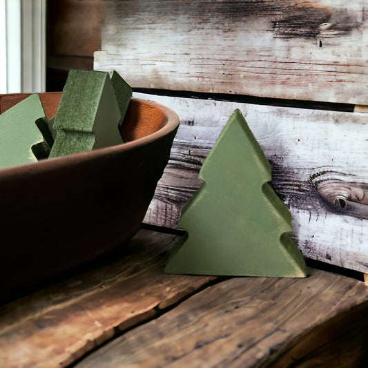 Primitive/Rustic MINI Wood Christmas Tree - Set of 3