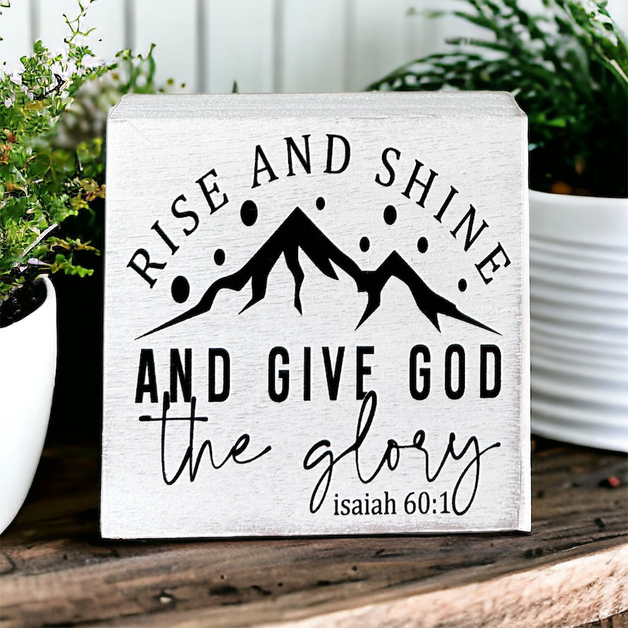 Bible Verse Trio Mini Signs (Group 2) - Set of 3