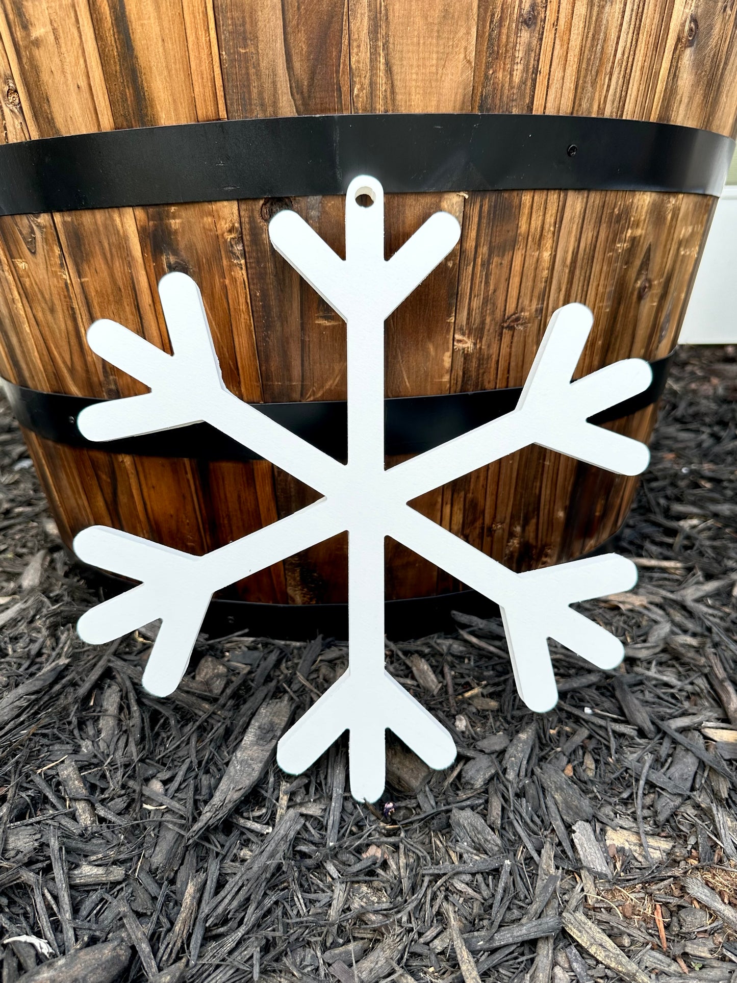 Indoor/Outdoor PVC Snowflake - Winter Yard/Porch Décor