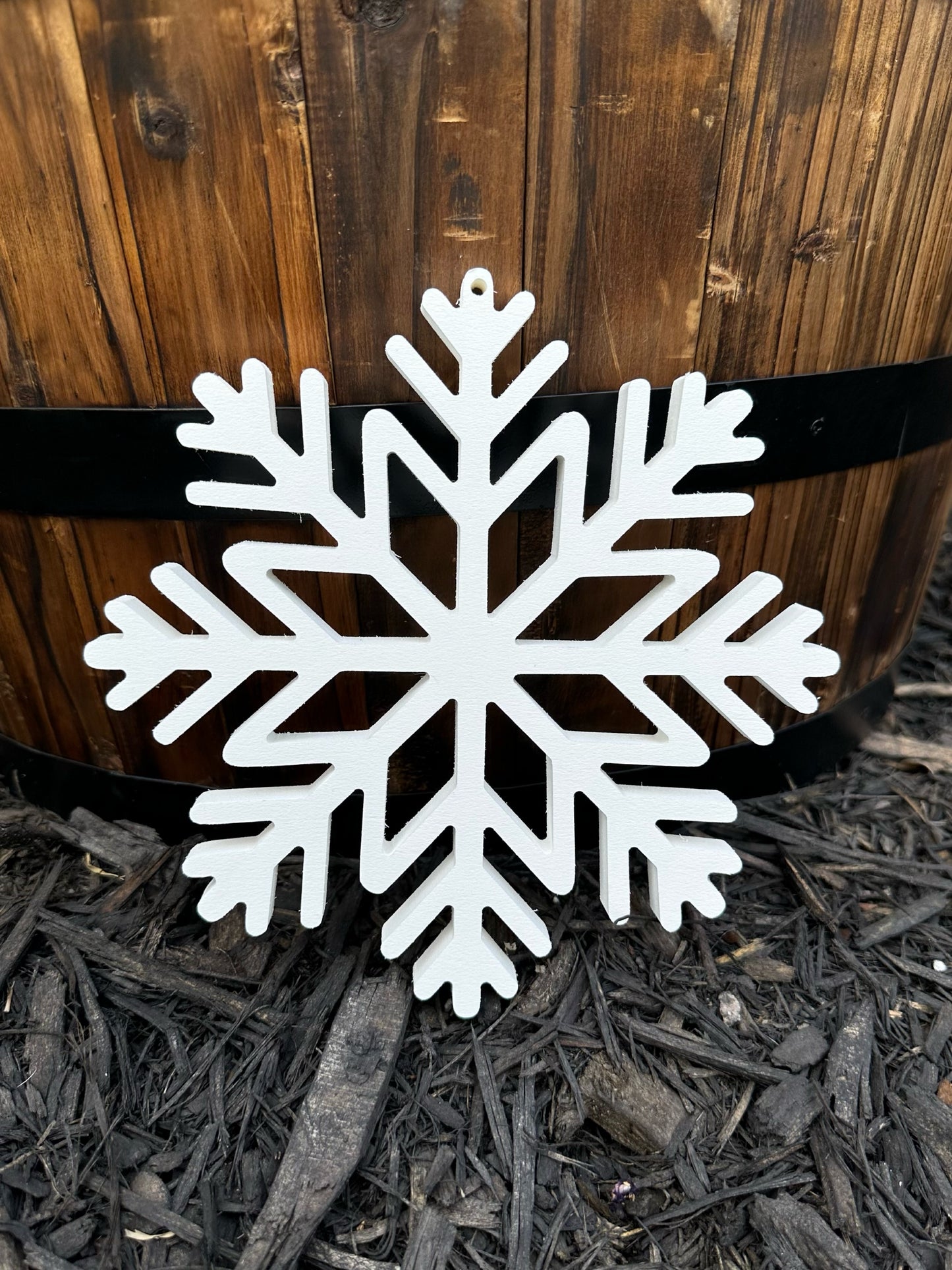 Indoor/Outdoor PVC Snowflake - Winter Yard/Porch Décor