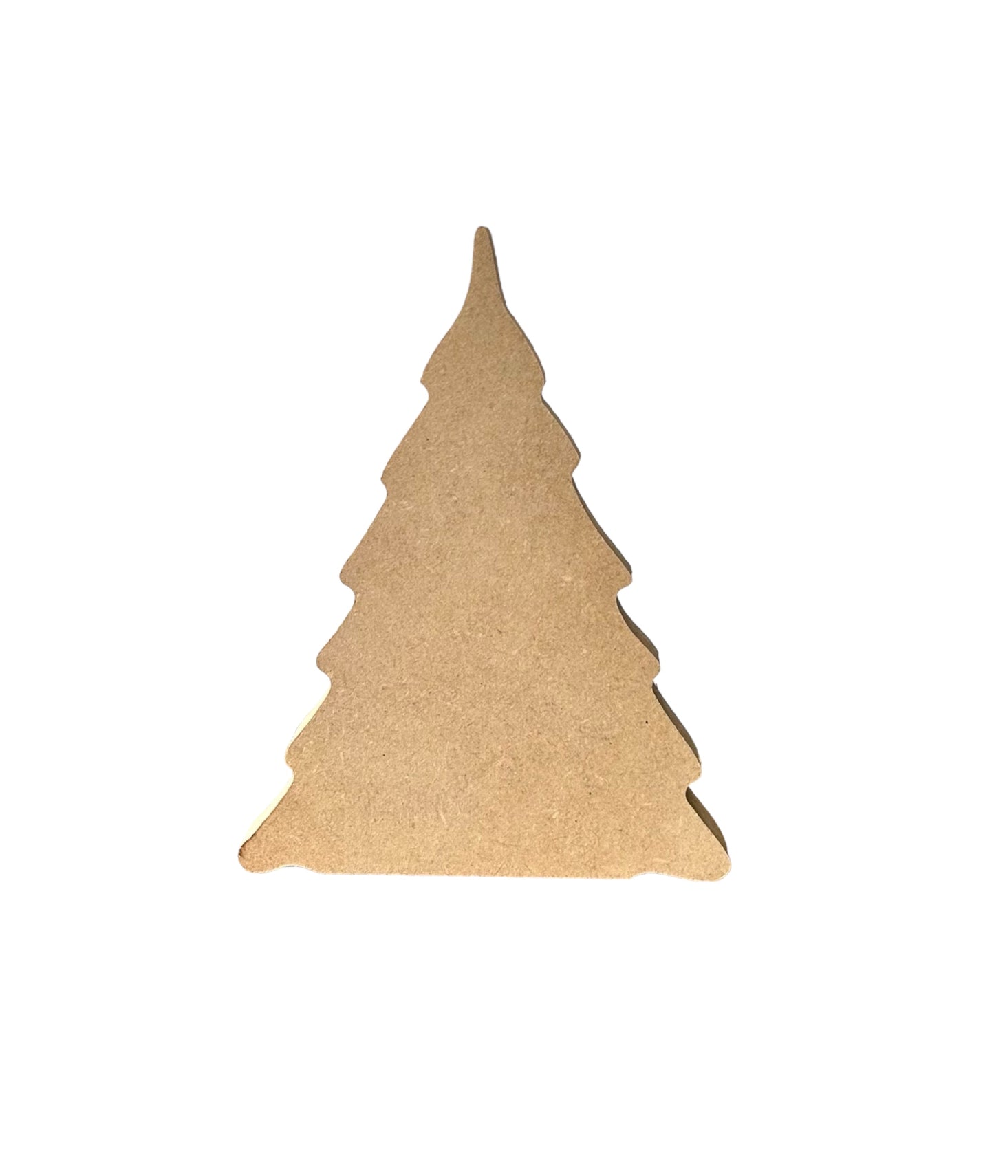 Primitive Wood Christmas Tree Sitters - Wavy Style