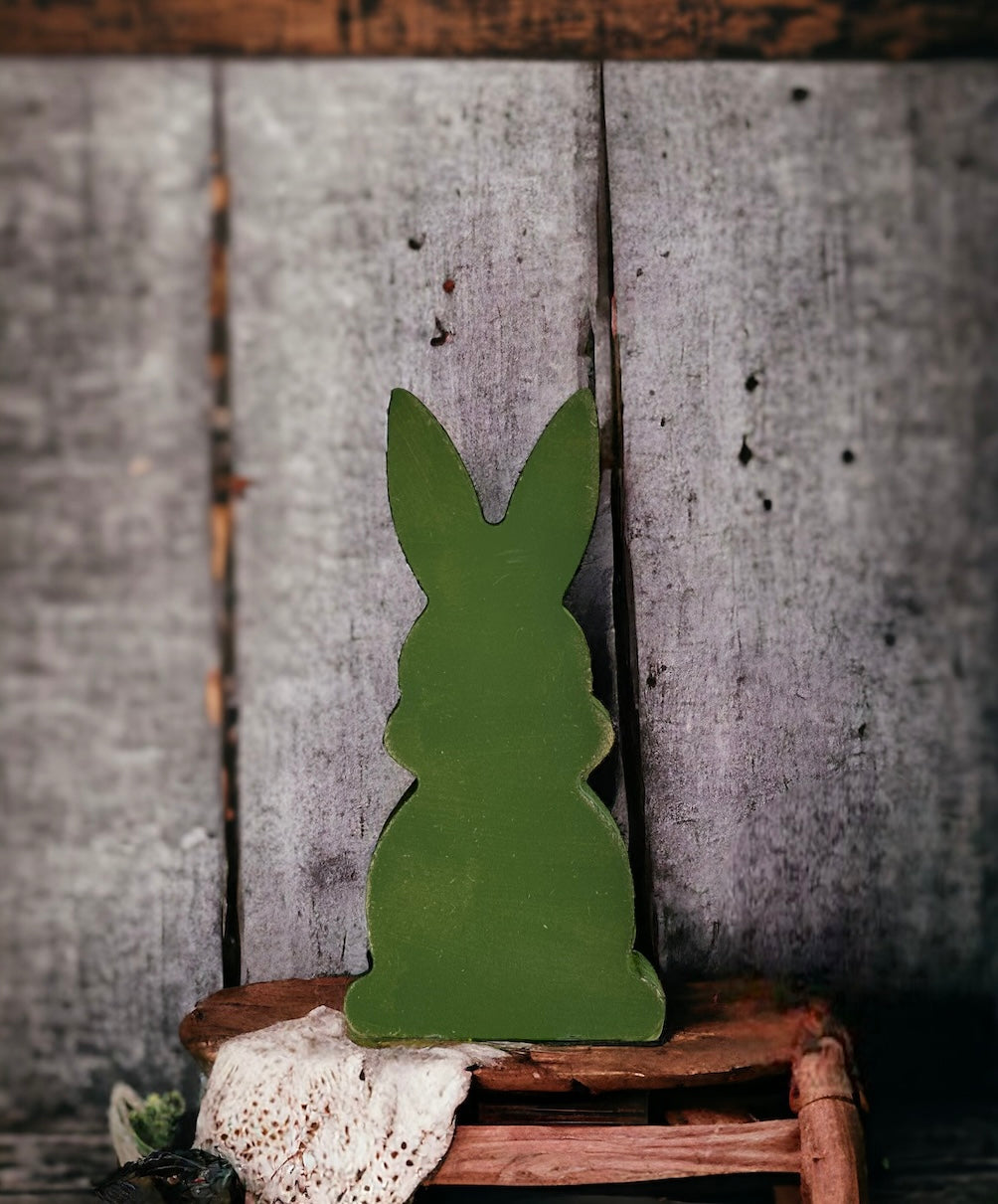Wood Easter bunny