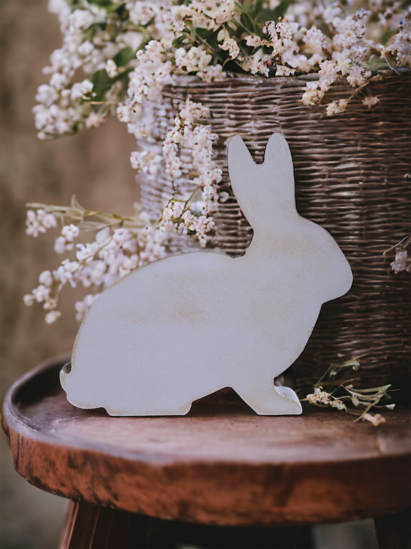 Wood Easter bunny
