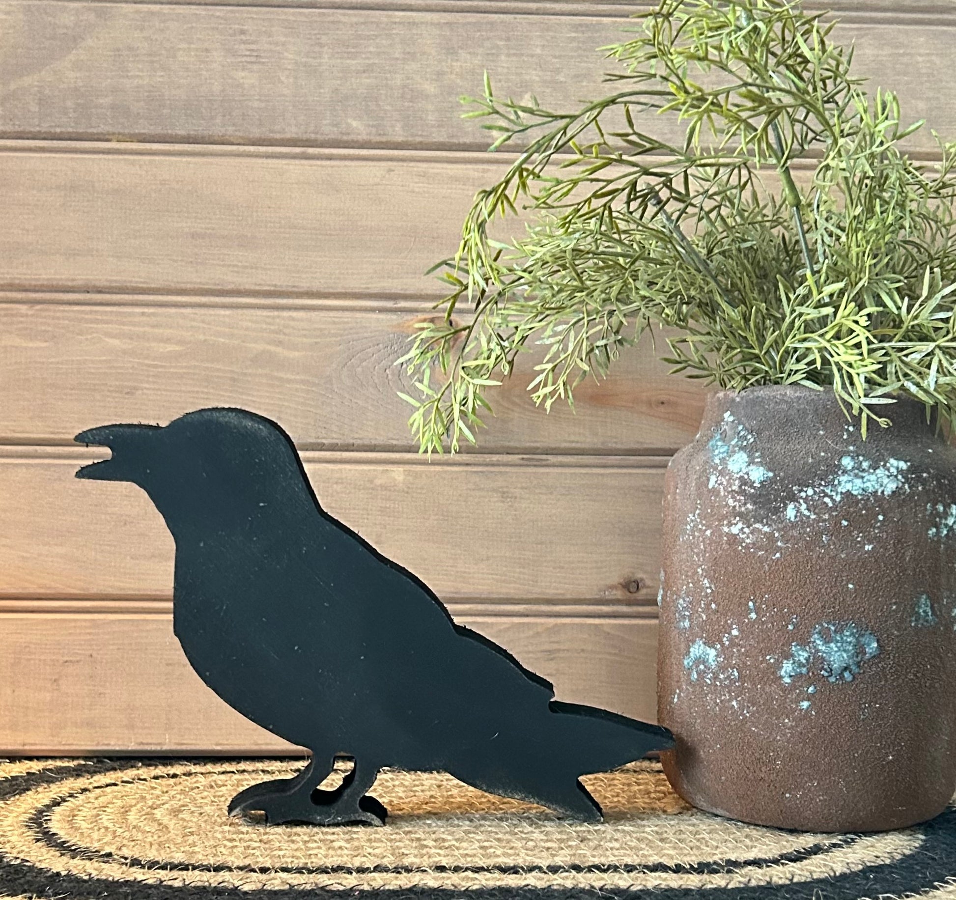 wood crow